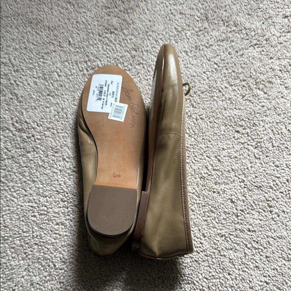 Sam Edelman Tan Suede Flats with Bow Detail - Picture 5 of 5